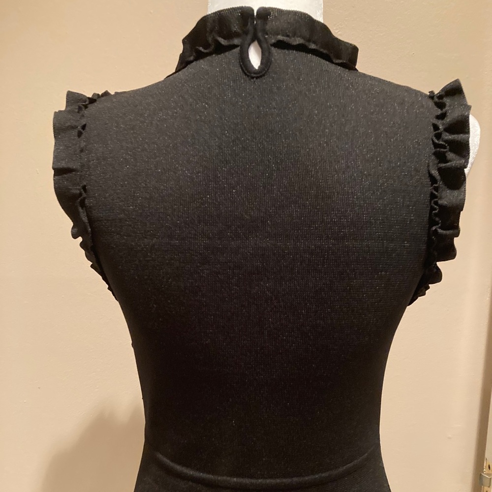 Zara Knit Ruffled Top Dress - Picture 5 of 11